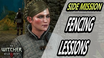 Fencing Lessons Side Mission - THE WITCHER 3: WILD HUNT (PS4/PS5) (NC) OCG