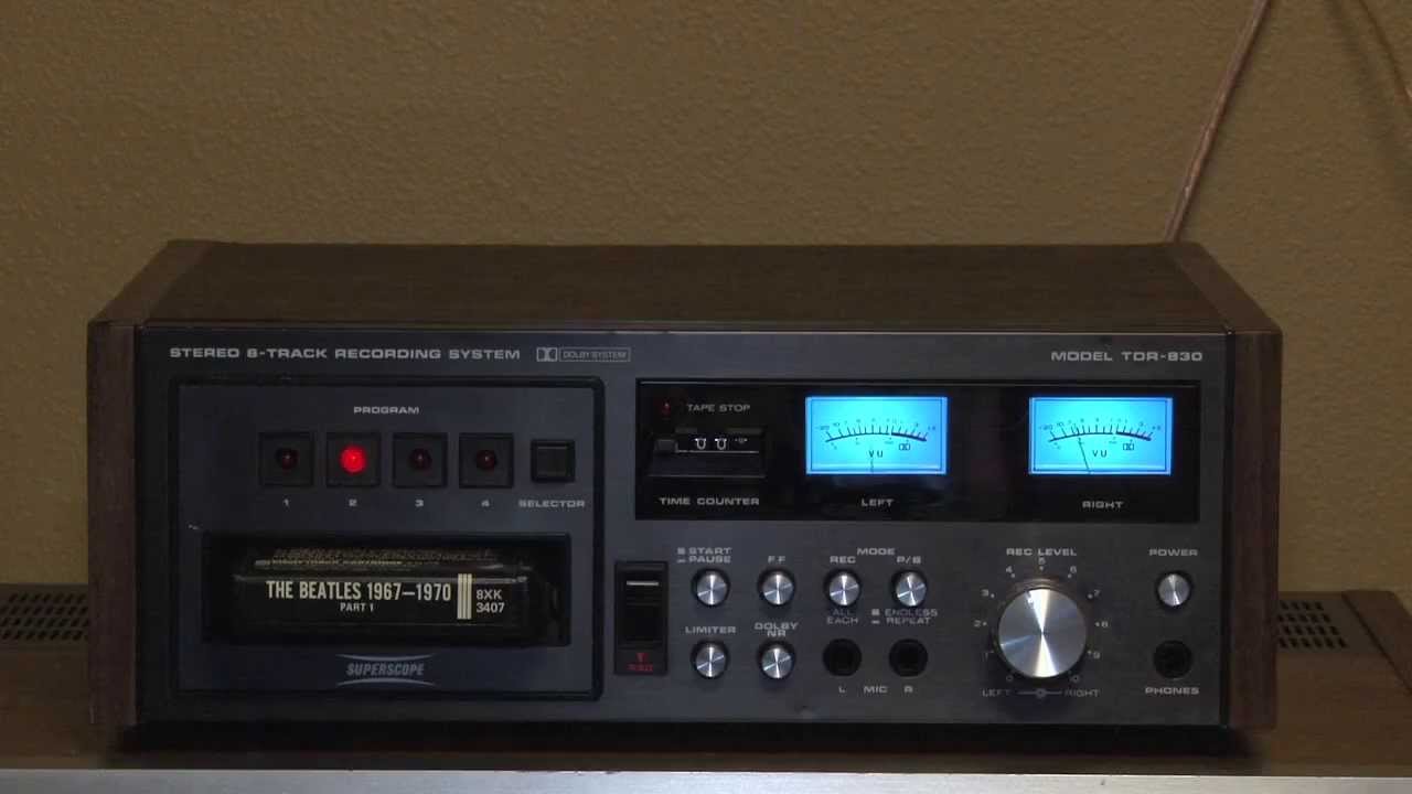 Marantz TDR830 Stereo 8 Track Tape Deck with Dolby Noise Reduction