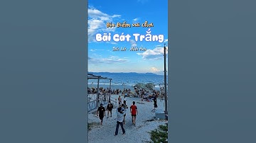 Review bãi tắm mới tại Dốc Lết hải sản đồ ăn vặt siêu rẻ