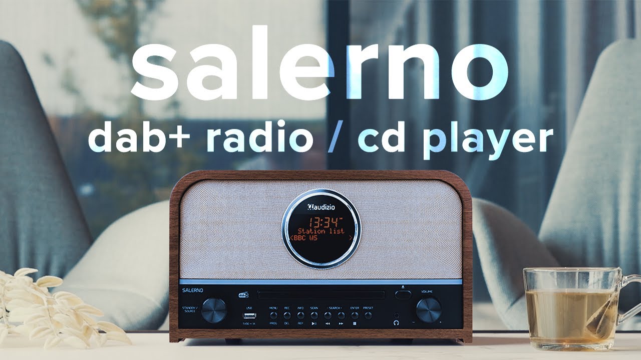 Salerno Radio with CD Player - YouTube