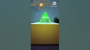 Refraction Of Light Through Prism with LASER | Most Important for Class 10 & 12th Science