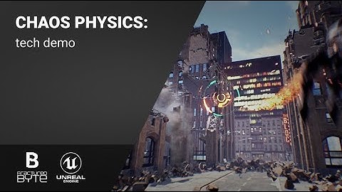 UE4.23 Chaos Destruction - Tech Demo