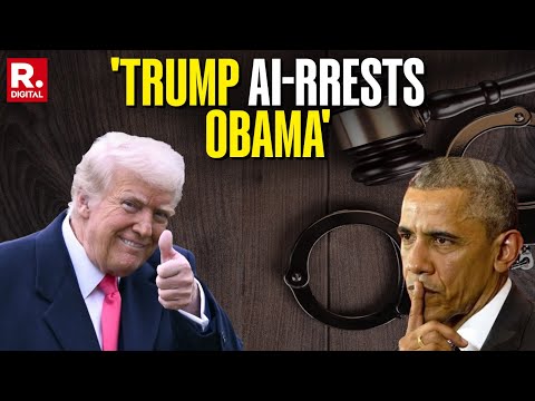 Trump’s Deepfake of Obama's Arrest Ignites Outrage | Donald Trump | Barack Obama