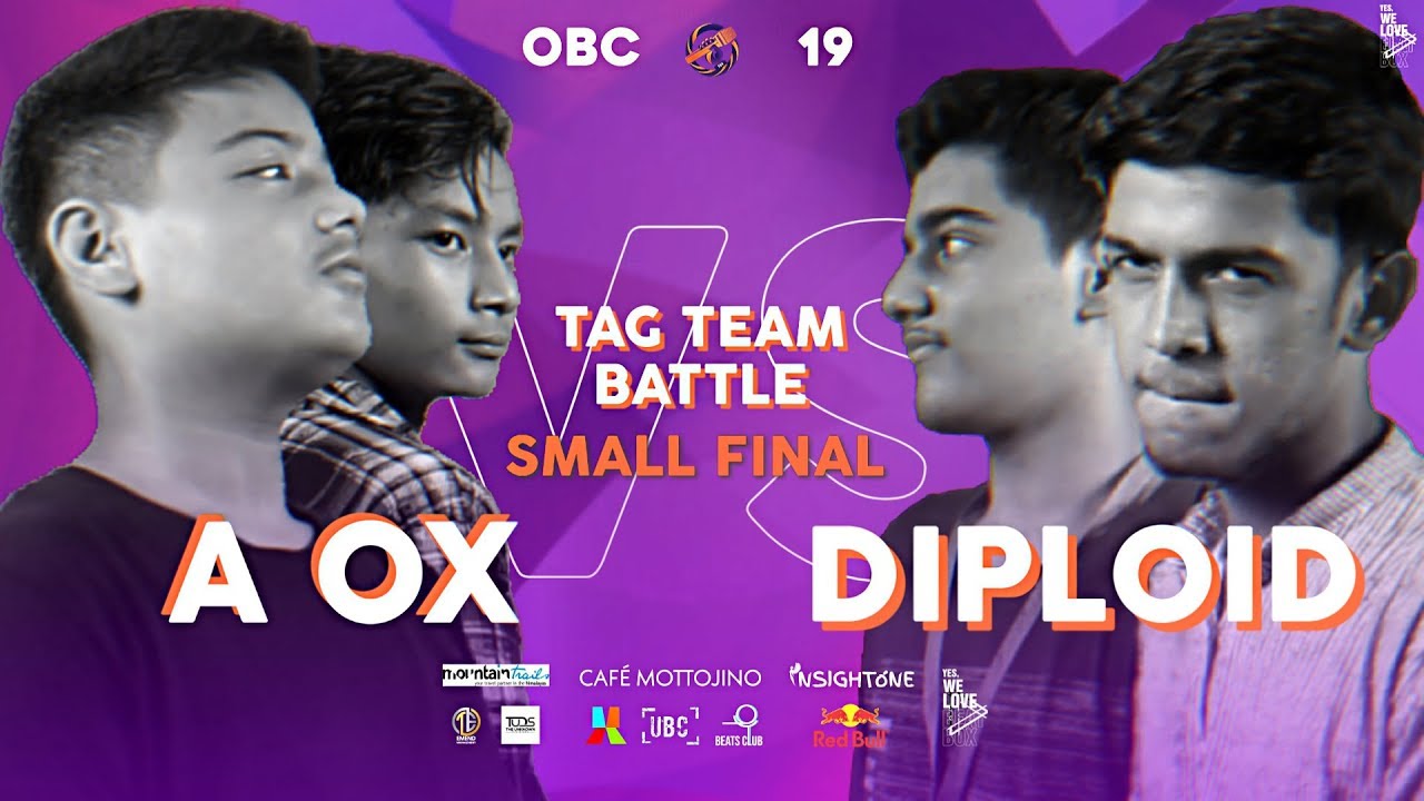 A-OX v/s DIPLOID | Tag Team | ORIGIN BEATBOX CHAMPIONSHIP 2019 | SMALL FINAL