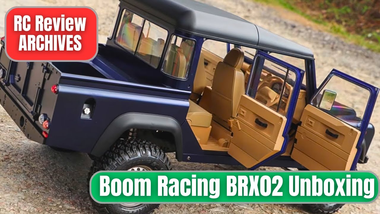 Почему Boom Racing BRX02 устанавливает новый стандарт для масштабных радиоуправляемых внедорожник...