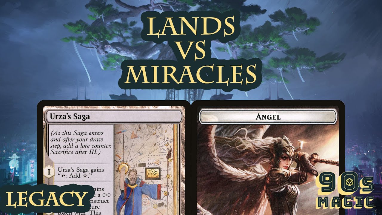 RG Lands vs UW Miracles [MTG Legacy]