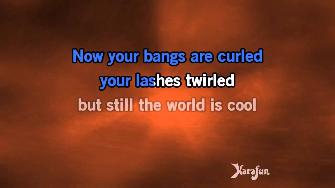 Karaoke, Beauty School Dropout From Grease movie soundtrack Frankie