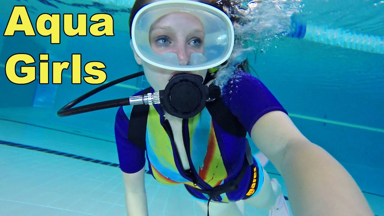 Wetsuit Selfie Scuba Girl - YouTube