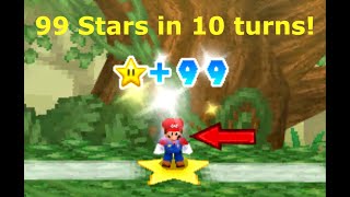 (TAS) Mario Party DS  Getting 99 Stars in 10 Turns