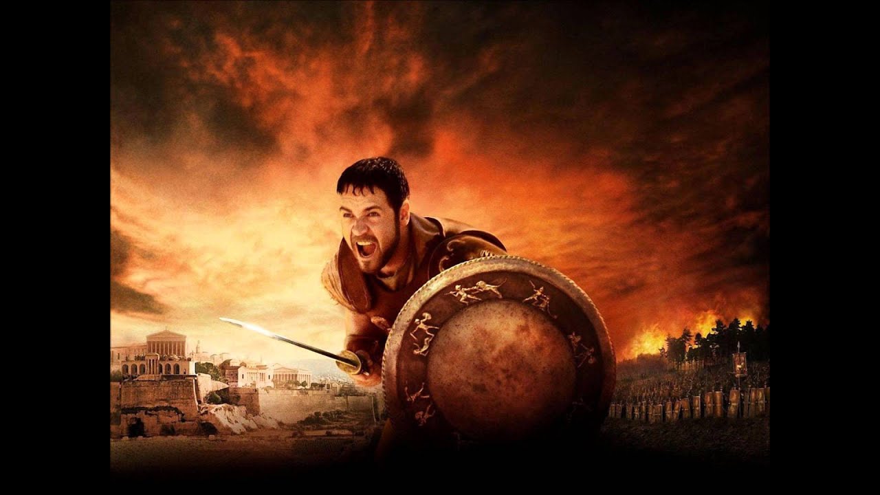 Resultado de imagem para Gladiator Soundtrack- The Battle