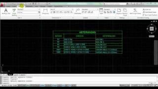 Change Text Color for Table in AutoCAD