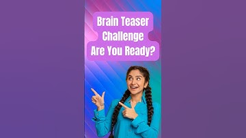 🔥 The Easiest Yet Most Confusing Riddle Ever! #puzzle #brainteaser