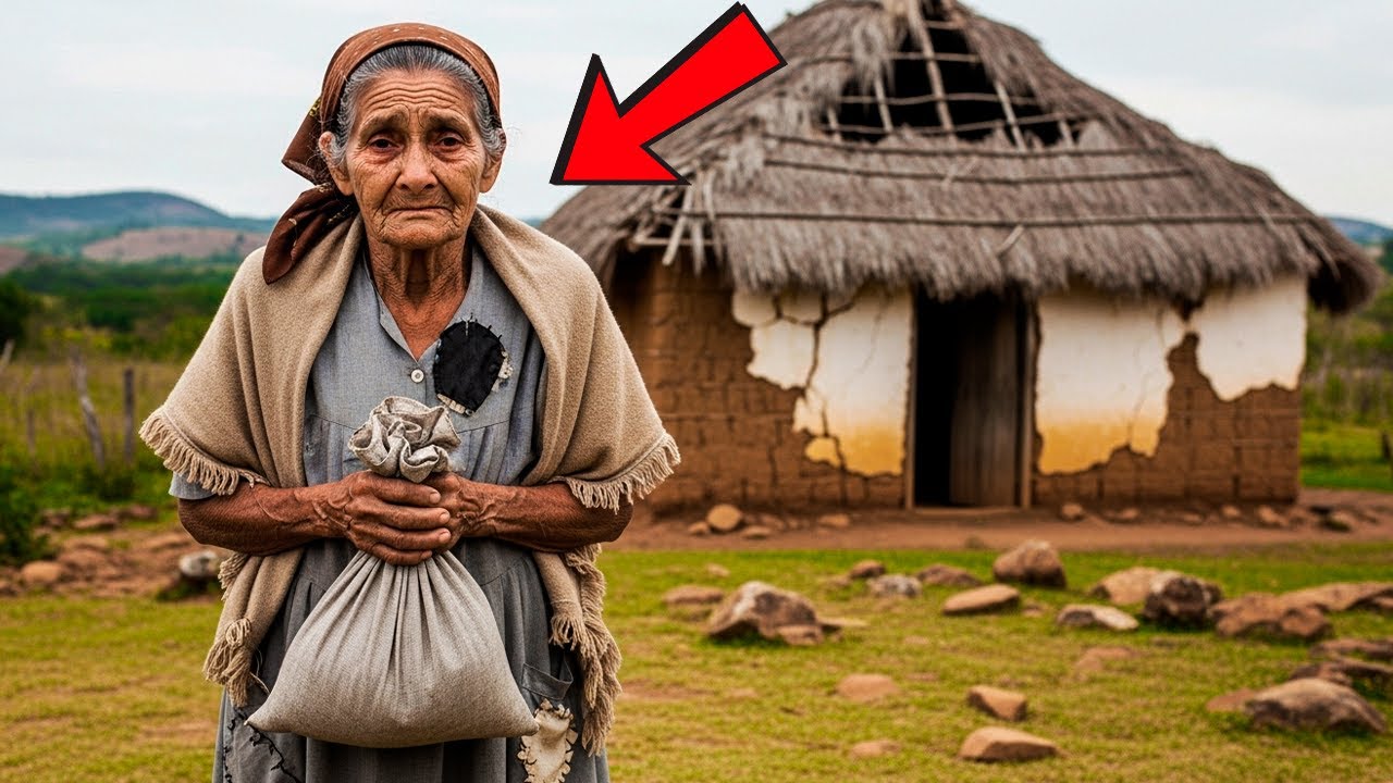VIÚVA RECEBEU CASA DE PALHA COMO INSULTO — MAS ERA O MAIOR PRESENTE QUE O CÉU PODIA DAR