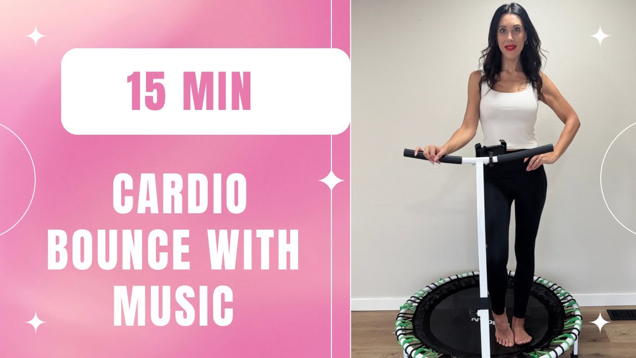 15-минутная тренировка на батуте под музыку в стиле кантри | Весёлые прыжки для сжигания жира