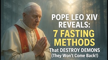Pope Leo xiv  Reveals - 7 FASTING METHODS That DESTROY DEMONS | They Won