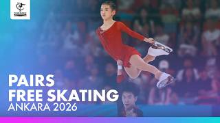 Junior Pairs Free Skating | Ankara 2026 Update