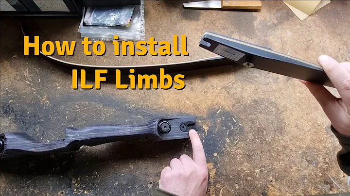 How to install ILF limbs on a bow
