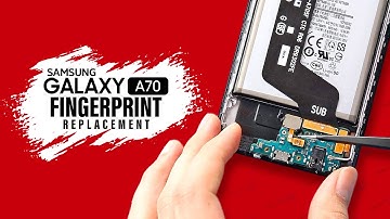 Samsung Galaxy A70 Fingerprint flex Replacement