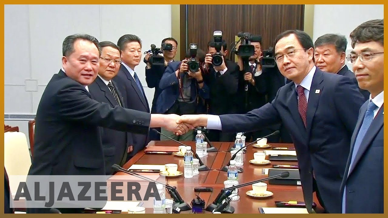 🇰🇵 🇰🇷 المحادثات بين الكوريتين: الوفود تستأنف مناقشات السلام | الجزيرة الإنجليزية