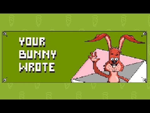 Your Bunny Wrote забавная ретро интерпретация игры