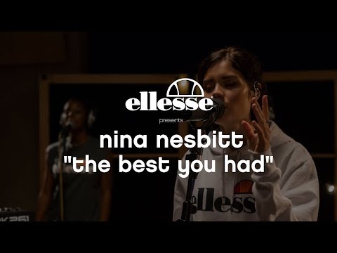 Nina Nesbitt sings 'The Best You Had' live in session | ellesse sessions