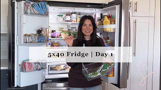 5x40 Decluttering Challenge Day 1 Fridge | 5 Minutes a Day for 40 Days of Lent