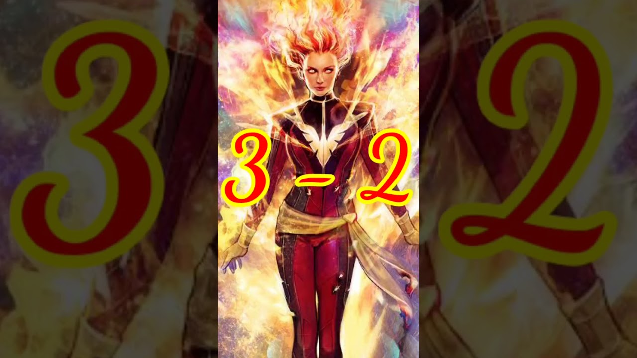 Dark Phoenix🔥 vs Scarlet Witch 😈 