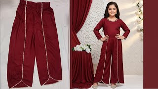 Trendy And Unique Baby Trouser Design Cutting And Stitching Tutorial||New Trauser Design