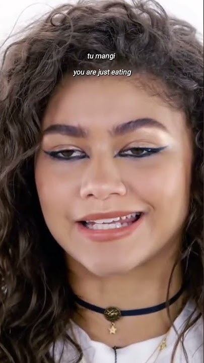 Zendaya On Being A Vegetarian #shorts - YouTube