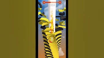 STACK BALL 3D GAMEPLAY SPEED COLOR GAME 🎮 LEVEL 716😀😃😄😅#shorts #shortsfeed #gameplay