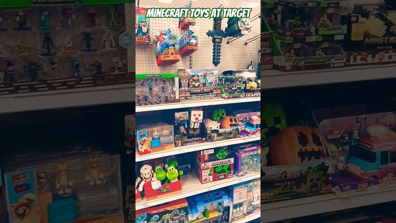 Minecraft at Target 