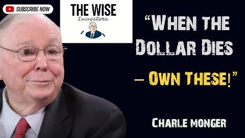 Charlie Munger: How the First $100K Becomes $1 Million | The Power of  Growth & Smart Investing