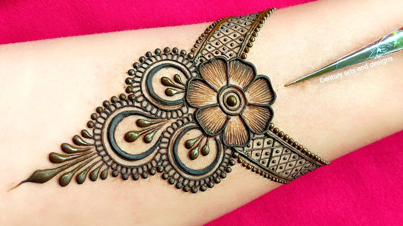 Very beautiful mehndi design | New latest mehndi design for front hand | Mehndi ka design | Mehndi