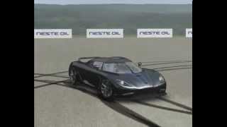 Koenigsegg Agera R extreme burnout take off  HD screenshot 5