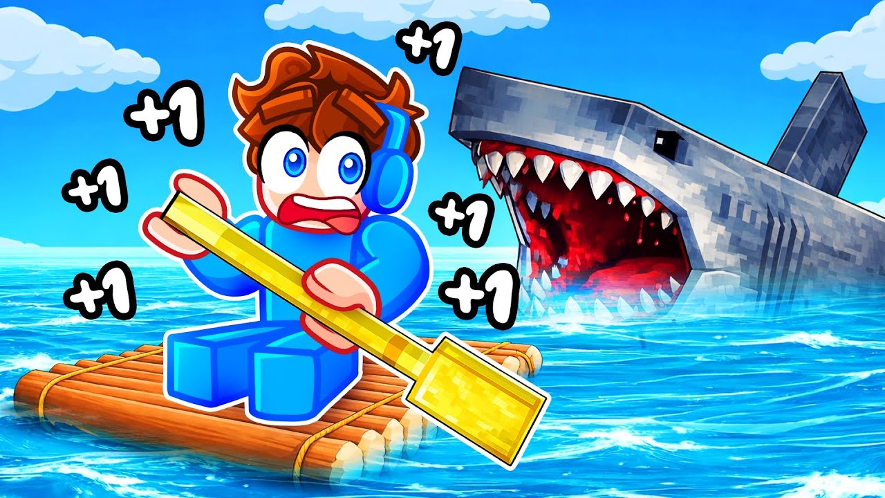 KAŽDOU SEKUNDOU MÁM +1 RYCHLOST NA RAFTU V ROBLOXU!