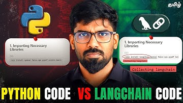 LangChain Framework (The Real G.O.A.T 🔥 ) in Agentic AI | For Beginners (தமிழில்) | AI Coach John