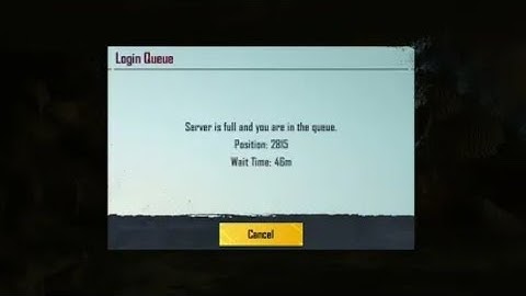 Pubg Login Queue || server is full and you are in the queue || pubg server down // PGMI IS COMING