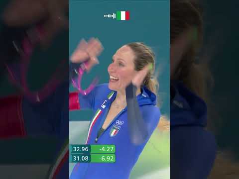 👏​🇮🇹 Revivez le RECORD OLYMPIQUE de Lollobrigida en italien #olympics #jeuxolympiques