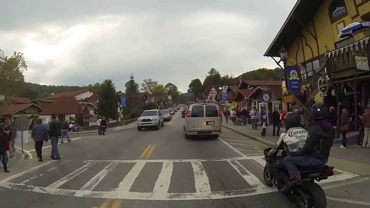 Downtown Helen, GA Oktoberfest 2013 GoPro HD YouTube