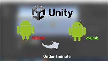 how to reduce Android build size in unity (how to reduce apk size in unity for android)