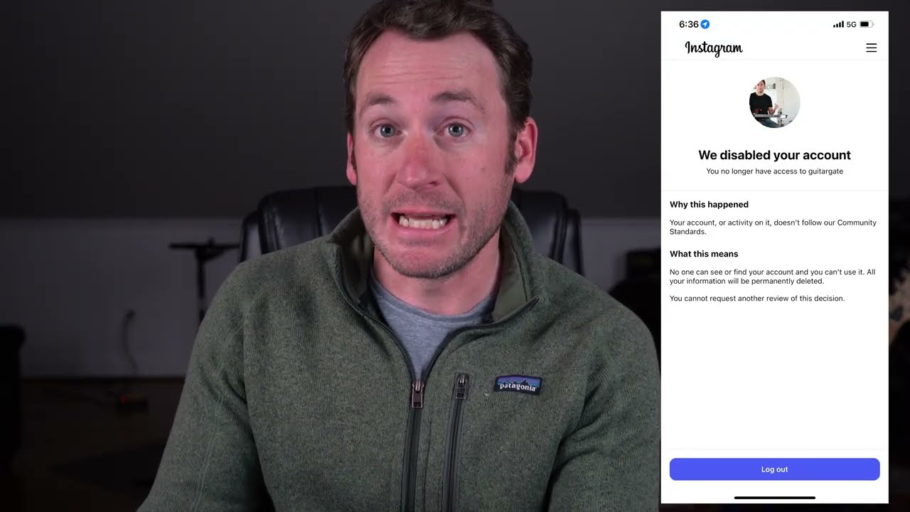 Instagram DELETED My Verified Account With ZERO Warning Or Explanation