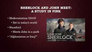 A Study in Scarlet vs A Study in Pink