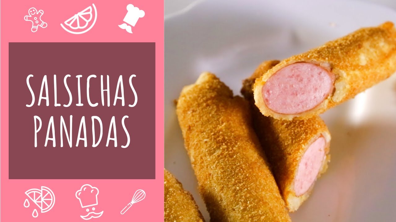 Salsichas panadas