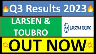 LARSEN \& TOUBRO q3 results 2023 | LT q3 results | LARSEN \& TOUBRO Share News | LT Share latest news