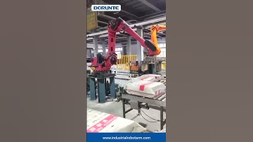 The Six Axis Industrial Robot Process - Borunte #shorts #robot #industrialrobots #sixaxis