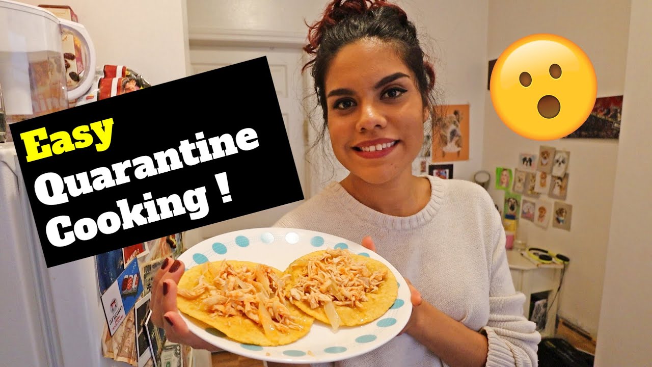 Life in a Tiny NYC Apartment RIGHT NOW ? – Quarantine Cooking at Home  !   (Chicken Tinga Tacos-Ep2)