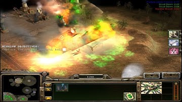 C&C Generals - GLA Campaign #7: Soviet-Era Rocket Launch Facility [Hard Level]