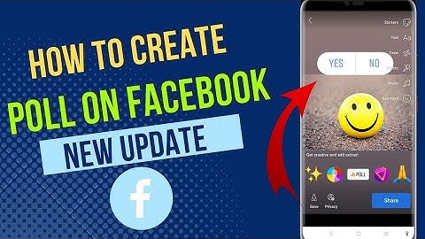 How To Create Poll On Facebook Stories