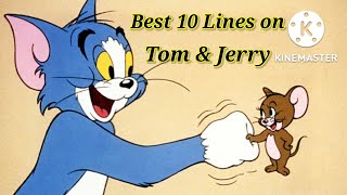 Tom and Jerry/10 Lines on Tom and Jerry/My Favourite Cartoon Character Tom and Jerry/#tomandjerry