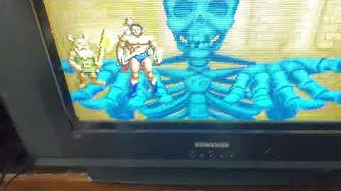 Golden Axe on Sega System 16B Multi